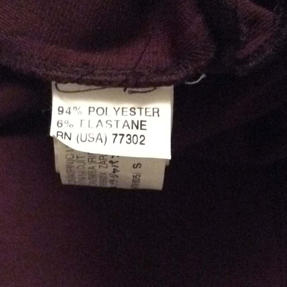 Zara dark red dress - Picture 6 of 6
